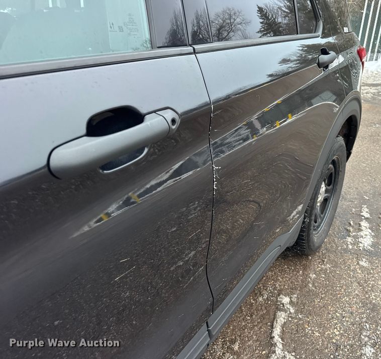 image for item ER0370 2021 Ford Explorer Police Interceptor SUV