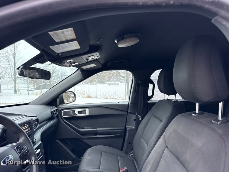 image for item ER0370 2021 Ford Explorer Police Interceptor SUV