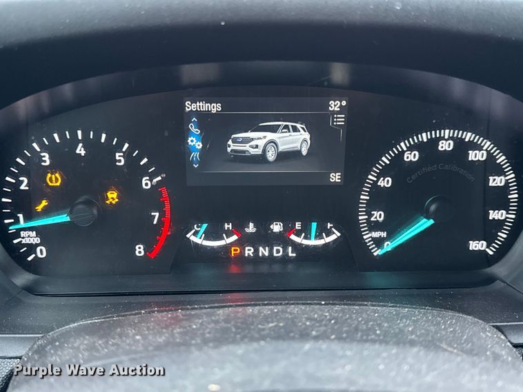 image for item ER0370 2021 Ford Explorer Police Interceptor SUV