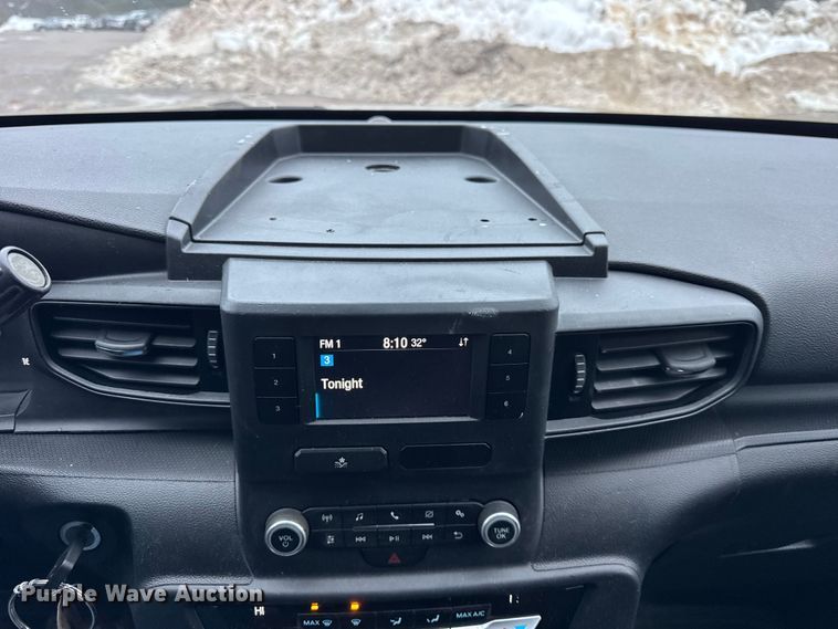 image for item ER0370 2021 Ford Explorer Police Interceptor SUV