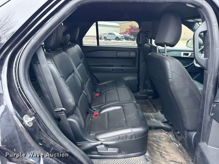 image for item ER0370 2021 Ford Explorer Police Interceptor SUV