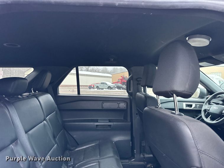 image for item ER0370 2021 Ford Explorer Police Interceptor SUV