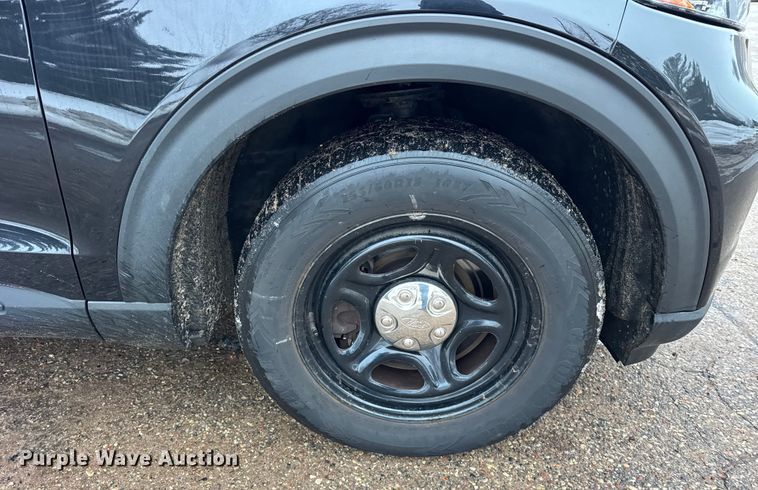 image for item ER0370 2021 Ford Explorer Police Interceptor SUV