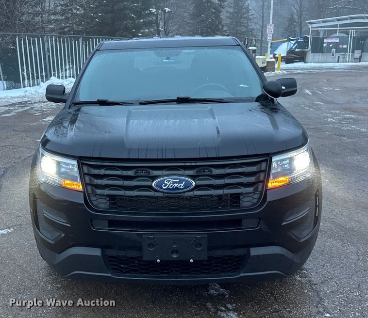 image for item ER0371 2018 Ford Explorer Police Interceptor SUV