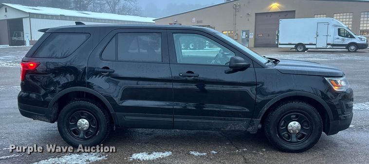 image for item ER0371 2018 Ford Explorer Police Interceptor SUV