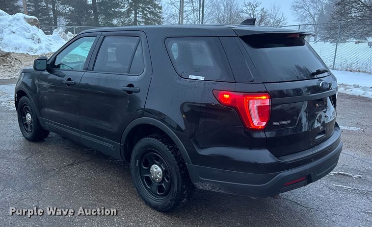 image for item ER0371 2018 Ford Explorer Police Interceptor SUV