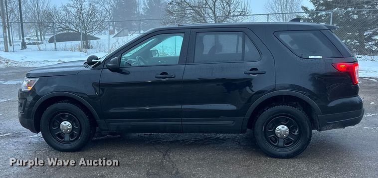 image for item ER0371 2018 Ford Explorer Police Interceptor SUV