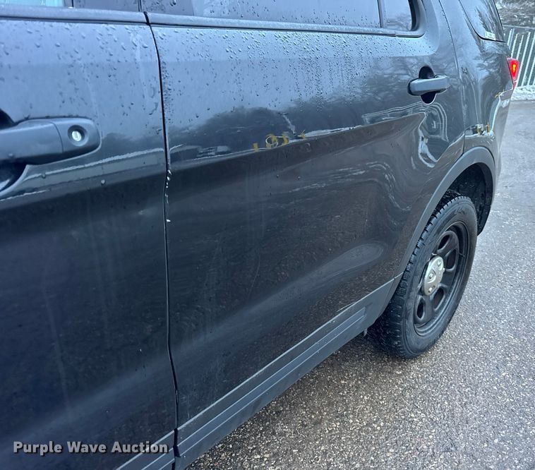 image for item ER0371 2018 Ford Explorer Police Interceptor SUV