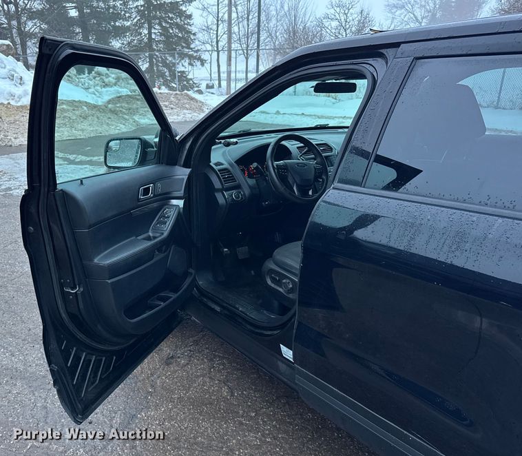 image for item ER0371 2018 Ford Explorer Police Interceptor SUV