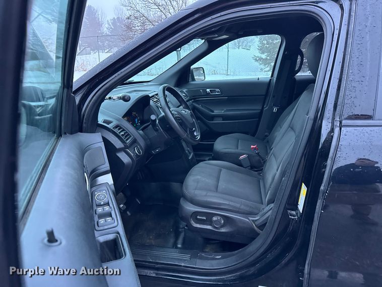 image for item ER0371 2018 Ford Explorer Police Interceptor SUV