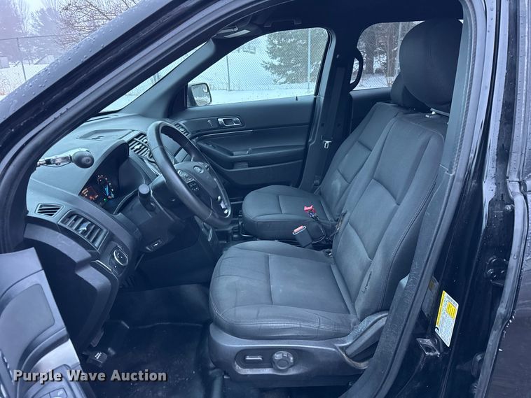 image for item ER0371 2018 Ford Explorer Police Interceptor SUV