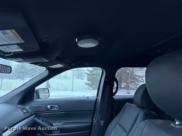 image for item ER0371 2018 Ford Explorer Police Interceptor SUV