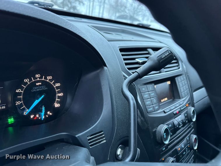 image for item ER0371 2018 Ford Explorer Police Interceptor SUV