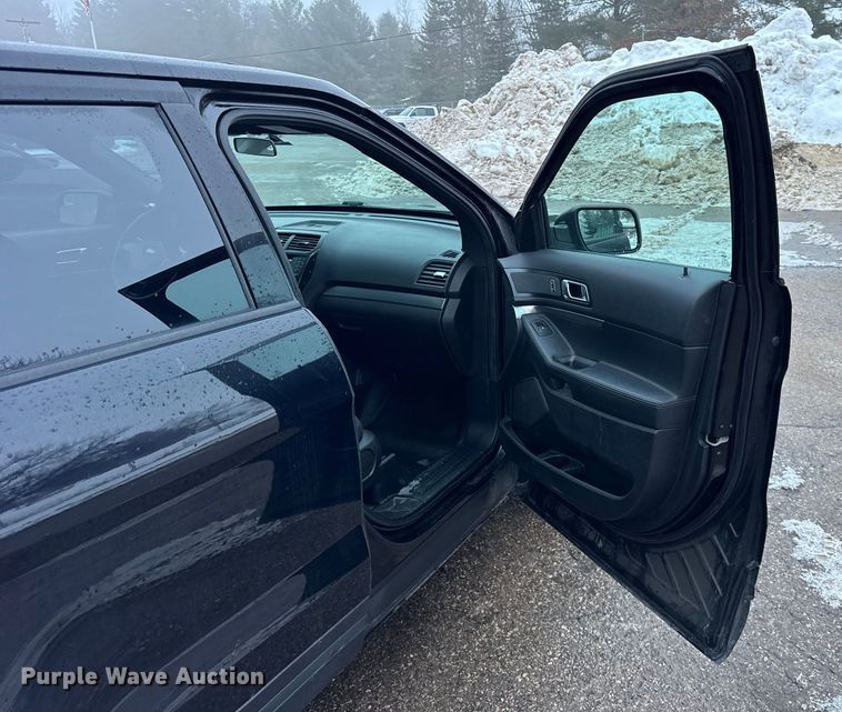 image for item ER0371 2018 Ford Explorer Police Interceptor SUV