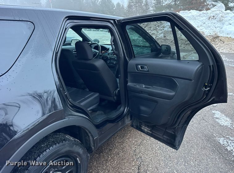 image for item ER0371 2018 Ford Explorer Police Interceptor SUV