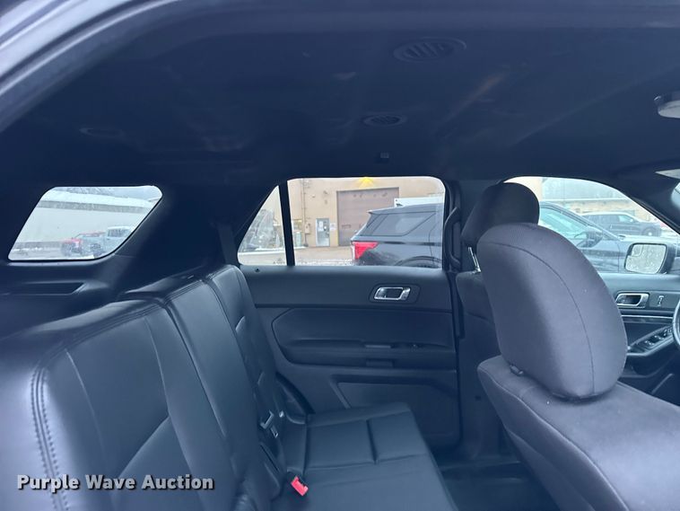 image for item ER0371 2018 Ford Explorer Police Interceptor SUV