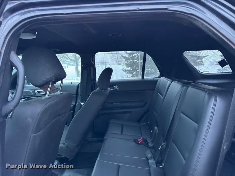 image for item ER0371 2018 Ford Explorer Police Interceptor SUV