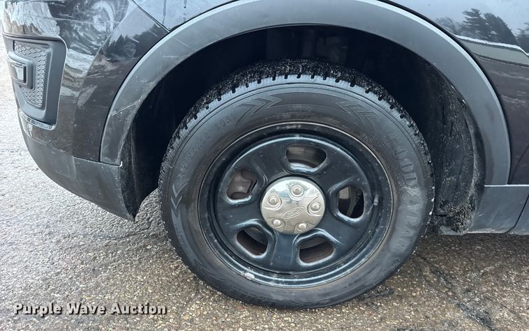 image for item ER0371 2018 Ford Explorer Police Interceptor SUV