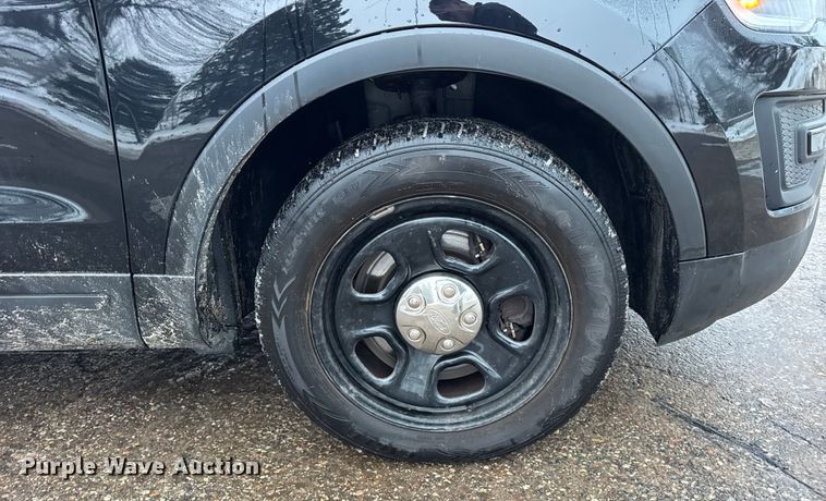 image for item ER0371 2018 Ford Explorer Police Interceptor SUV