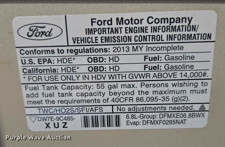 image for item ES2667 2013 Ford Eldorado shuttle bus