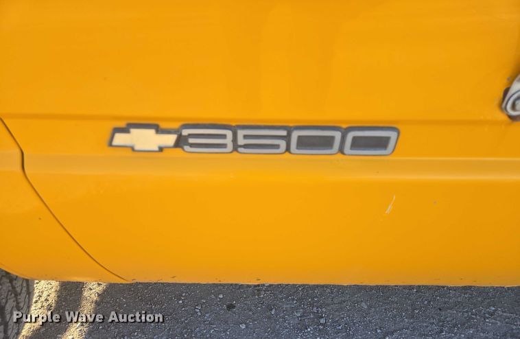 image for item ES2725 1996 Chevrolet 3500 Crew Cab dump bed pickup truck