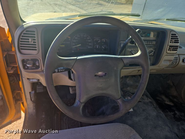 image for item ES2725 1996 Chevrolet 3500 Crew Cab dump bed pickup truck