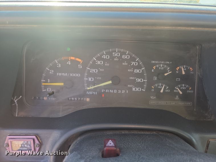 image for item ES2725 1996 Chevrolet 3500 Crew Cab dump bed pickup truck