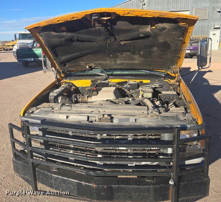 image for item ES2725 1996 Chevrolet 3500 Crew Cab dump bed pickup truck