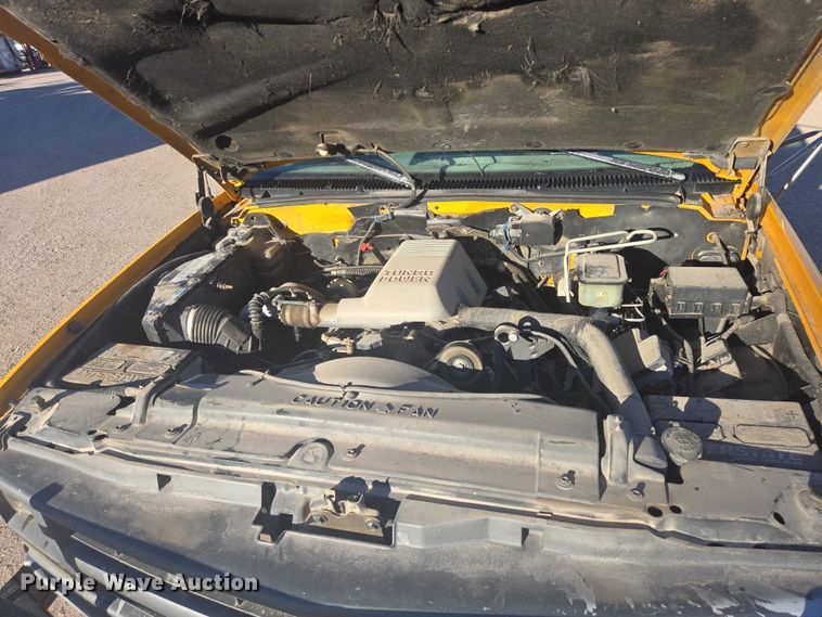 image for item ES2725 1996 Chevrolet 3500 Crew Cab dump bed pickup truck