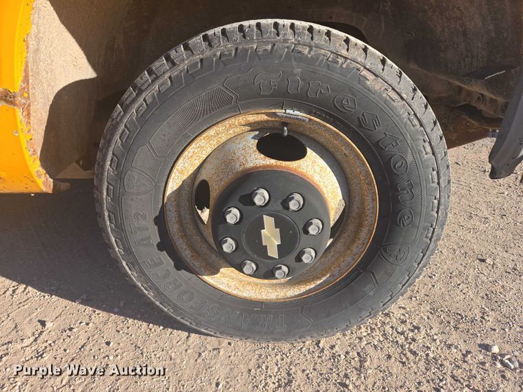 image for item ES2725 1996 Chevrolet 3500 Crew Cab dump bed pickup truck