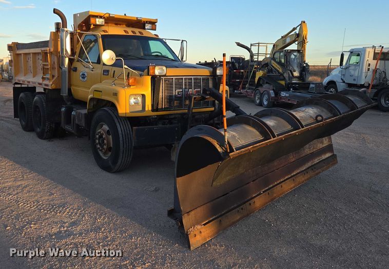 image for item ES2726 2001 GMC C8500 dump truck