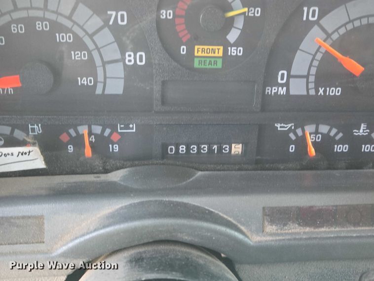 image for item ES2726 2001 GMC C8500 dump truck