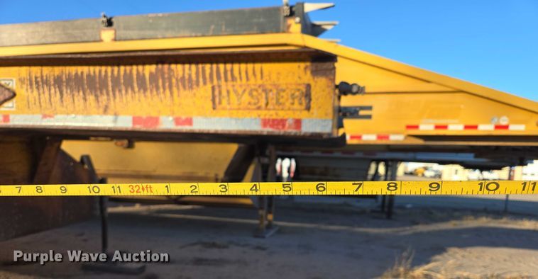 image for item ES2729 1967 Hyster C25T equipment trailer