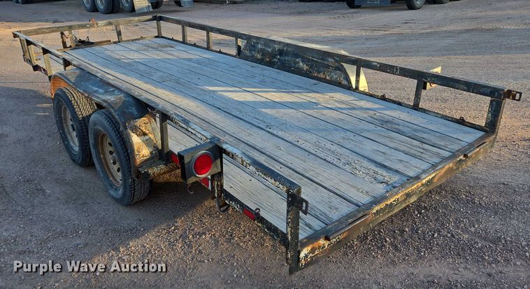image for item ES2730 2004 Carson utility trailer