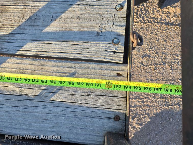 image for item ES2730 2004 Carson utility trailer