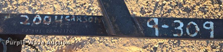 image for item ES2730 2004 Carson utility trailer