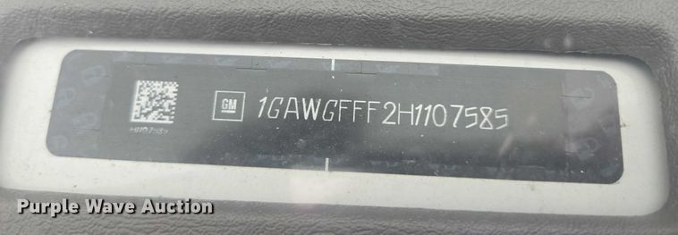 image for item ES2731 2017 Chevrolet Express 2500 van