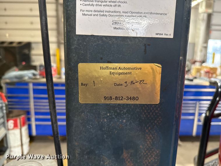 image for item ES5628 Rotary SM012N-001 four post automotive lift