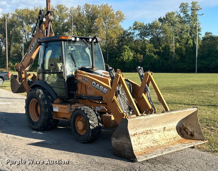 image for item ET3281 2013 Case 590 Super N backhoe