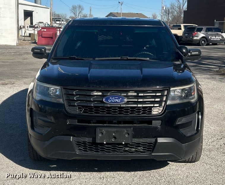 image for item ET6834 2016 Ford Explorer Police Interceptor SUV