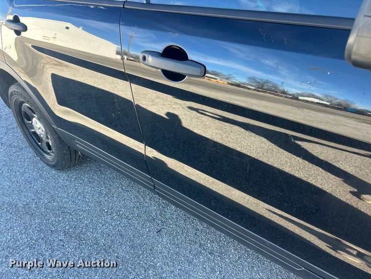 image for item ET6834 2016 Ford Explorer Police Interceptor SUV