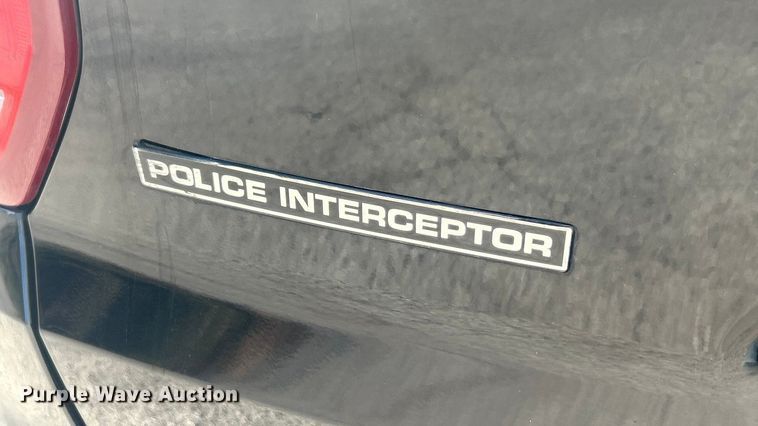 image for item ET6834 2016 Ford Explorer Police Interceptor SUV