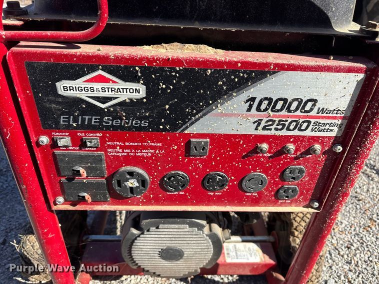 image for item ET7496 Briggs & Stratton 030207 generator