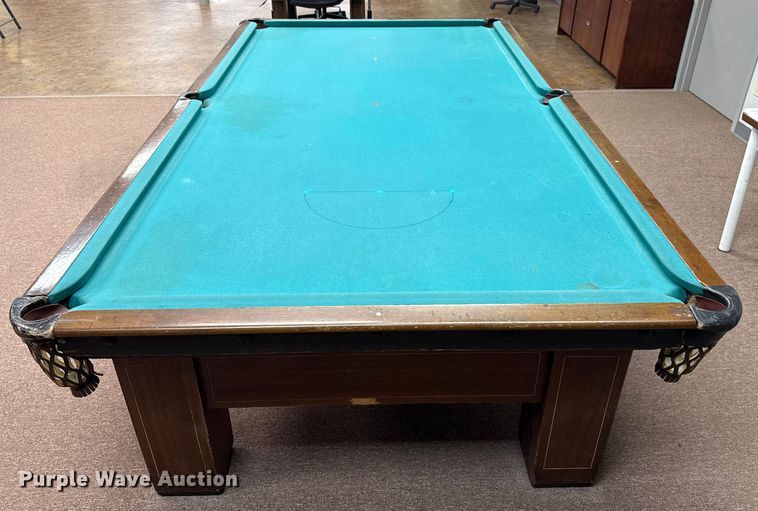 image for item EU3600 Brackett Billard Supply pool table