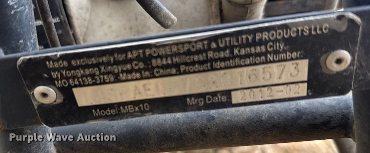 image for item EU6478 2012 Motovox MBX10 Mini bike