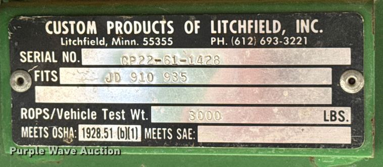 image for item FB0557 John Deere F930 lawn mower