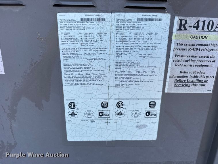 image for item FB0562 (2) AC units