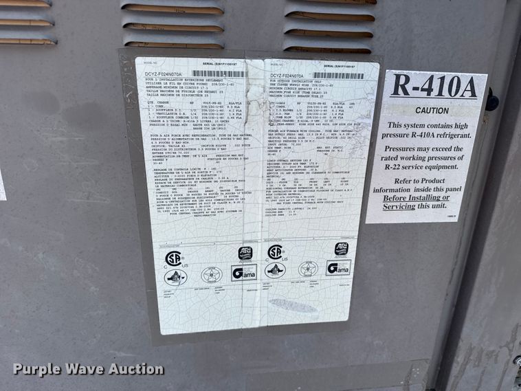 image for item FB0562 (2) AC units