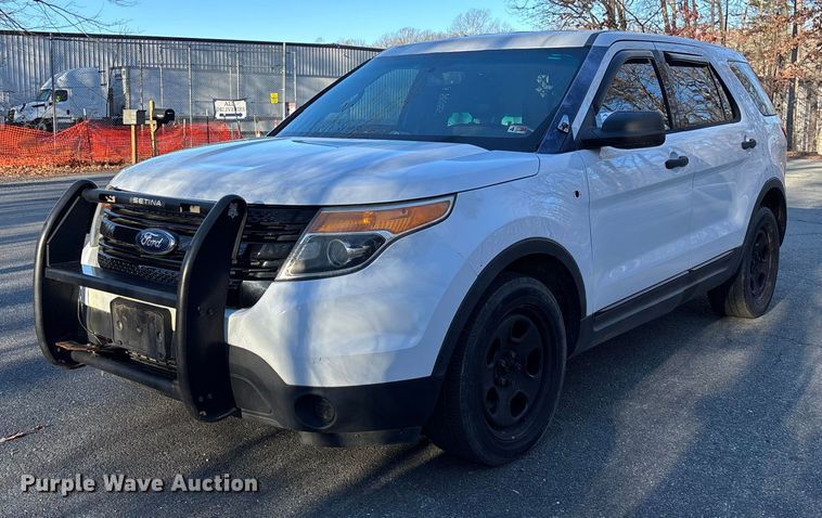 image for item FI1612 2015 Ford Explorer Police Interceptor SUV