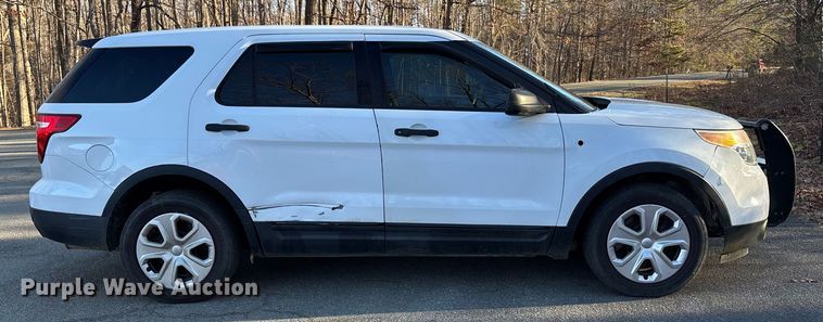 image for item FI1612 2015 Ford Explorer Police Interceptor SUV